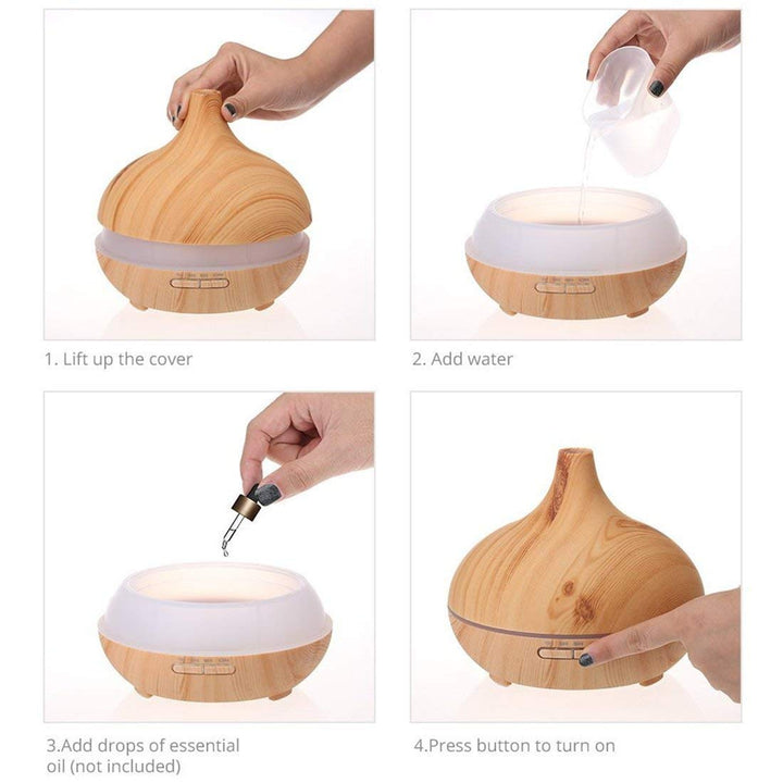 JoySusie 500ml diffuser tank provides hours of continuous aroma in any room.