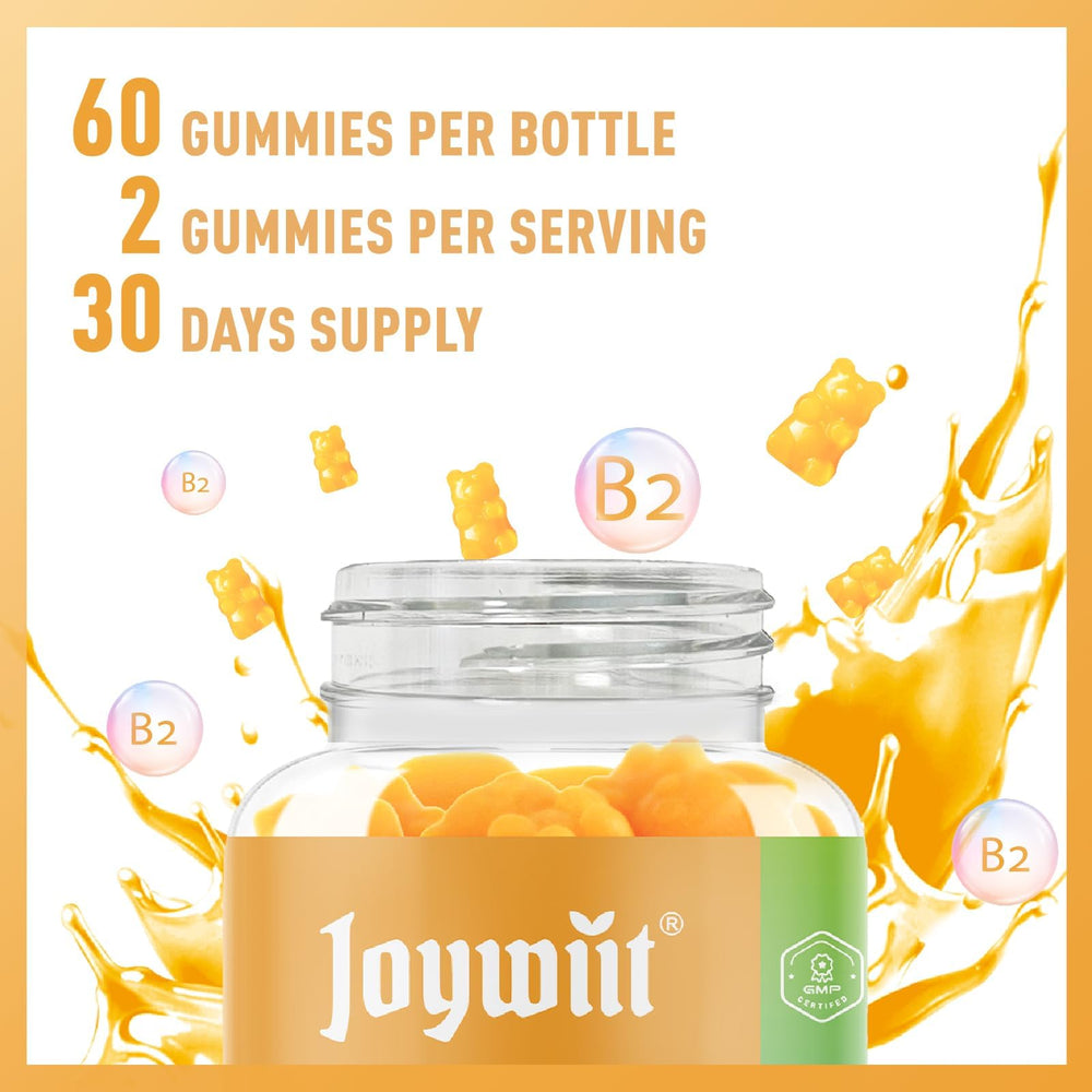 Joywiit B2 Gummies close-up showing soft texture