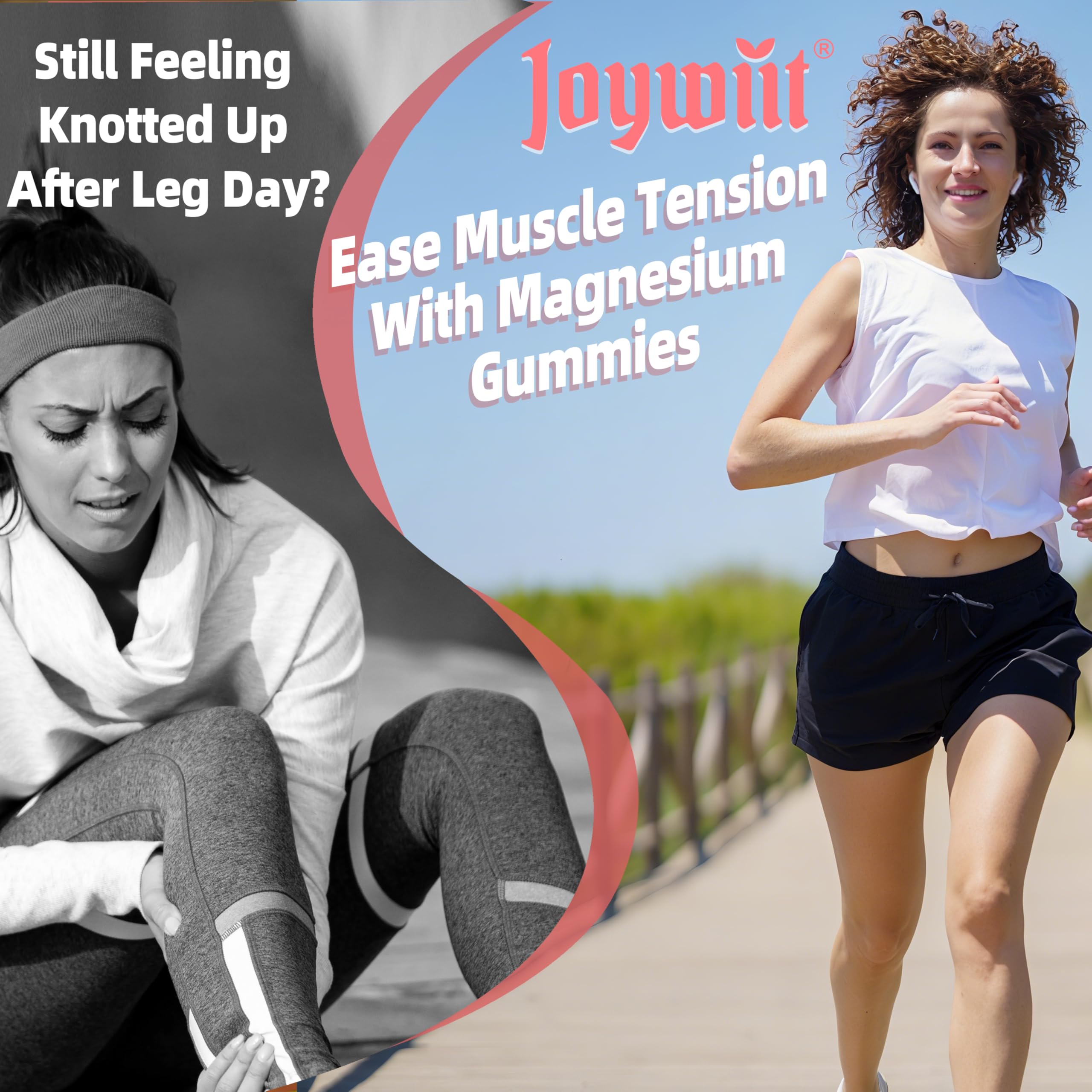 Joywiit label emphasizes non-GMO and gluten-free features for clean nutrition.