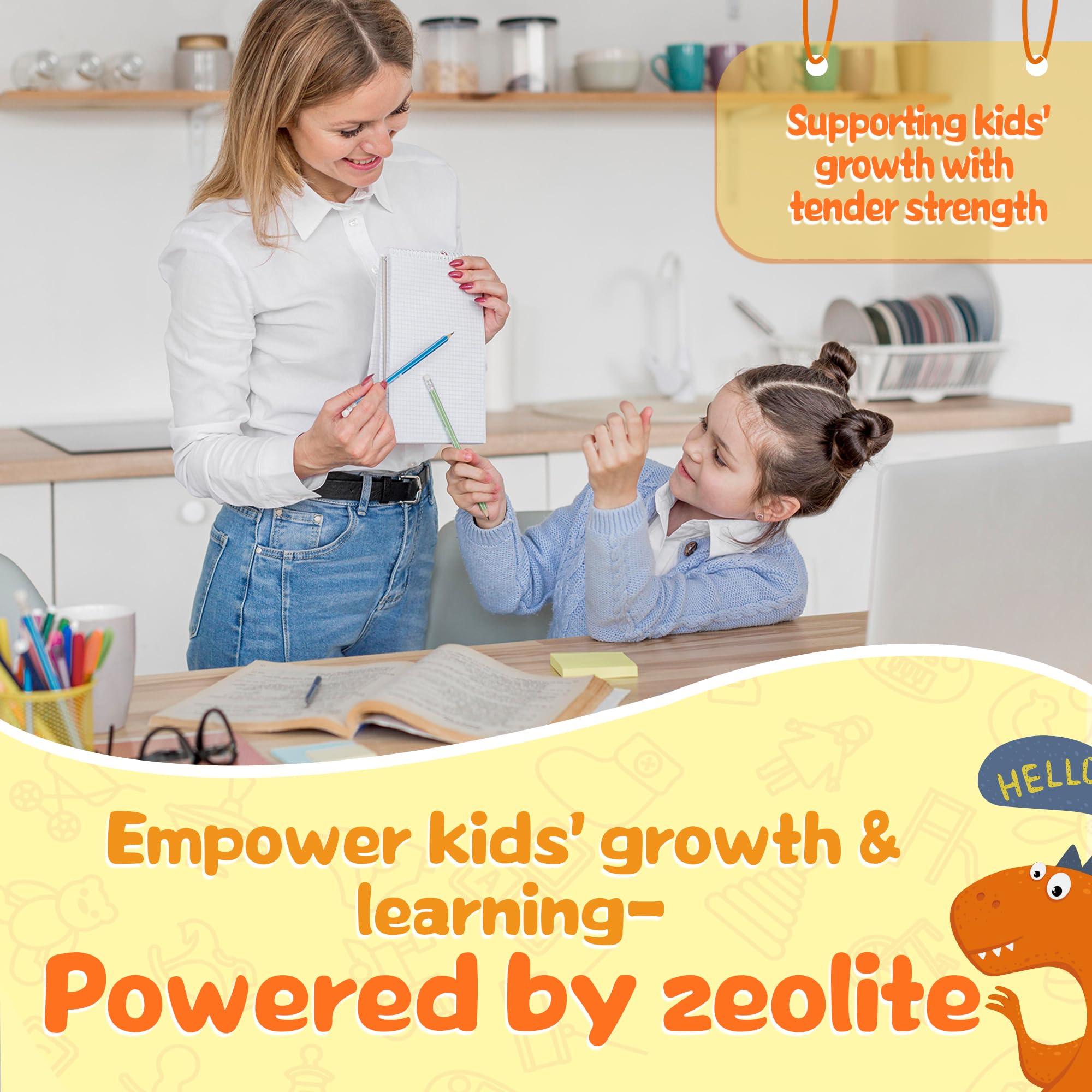 Joywiit Zeolite Detox for Kids drops measuring image demonstrates precise dosing.