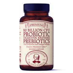 J.P. Nutraceuticals Dr. Josif Pancic probiotic bottle for gut health and daily balance.
