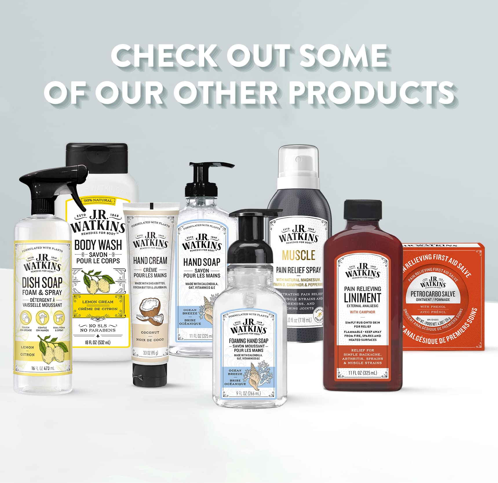 Eco-friendly packaging complements a natural home routine.