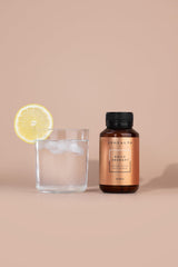 JSHealth Daily Energy packaging highlights vegan, non-GMO formula.