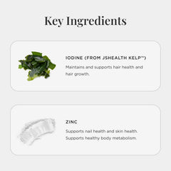 JSHealth capsules close-up shows clean, allergy-conscious formula.
