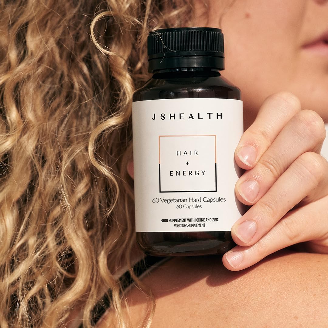 JSHealth Hair Formula packaging on shelf conveys trust and quality