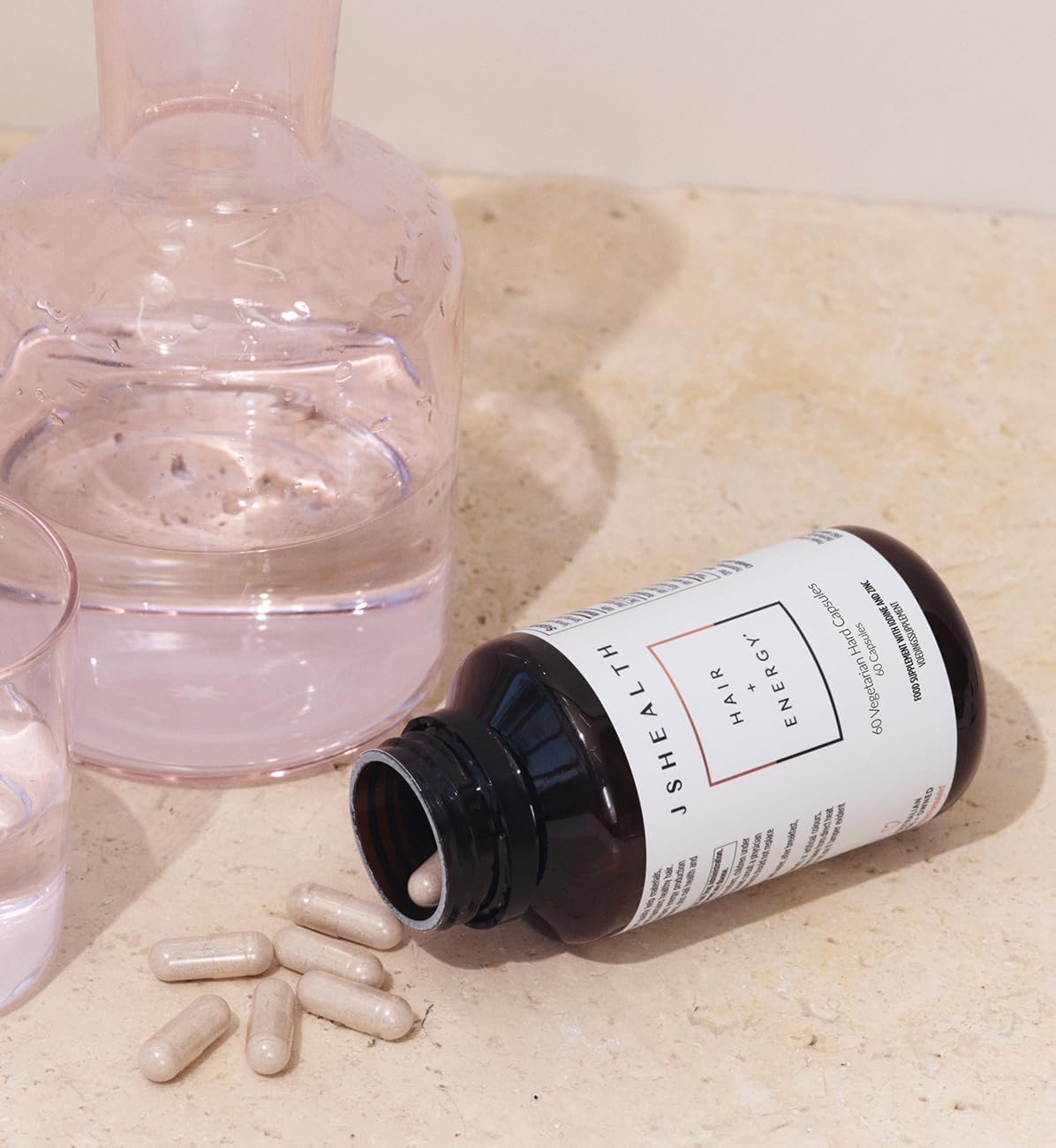 JSHealth Hair Formula routine shot fits ongoing wellness habits