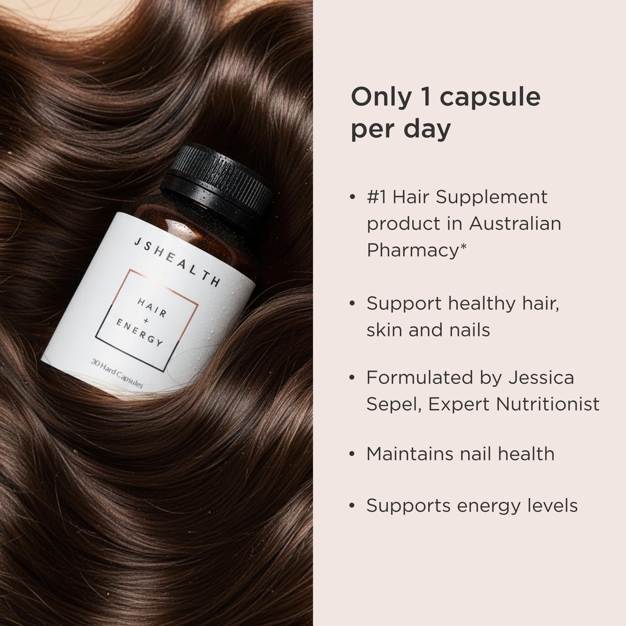 JSHealth ingredients panel highlighting kelp-derived iodine and zinc