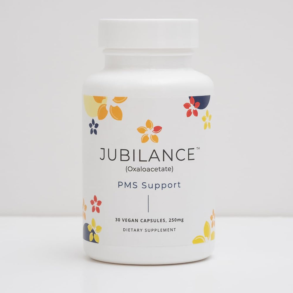 Jubilance PMS Support capsule daily dose for easy one-per-day routine.