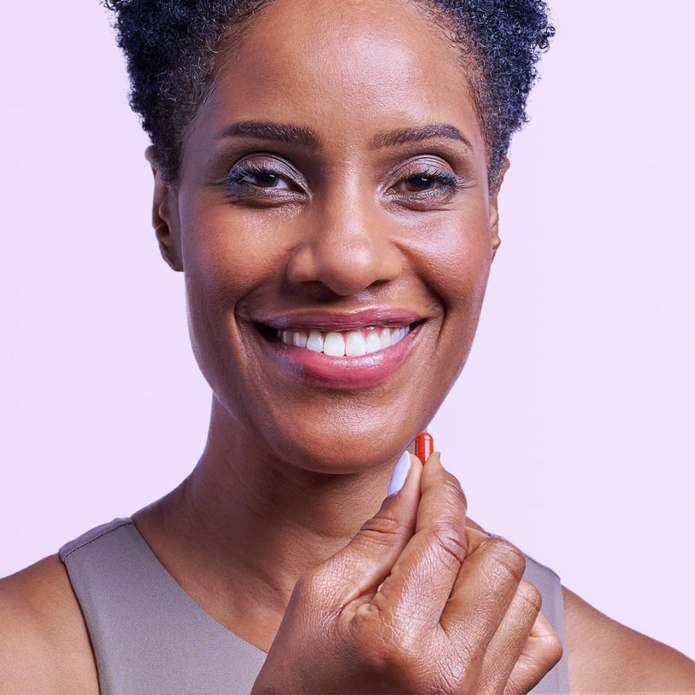 Packaging emphasizes natural ingredients and gentle daily support.