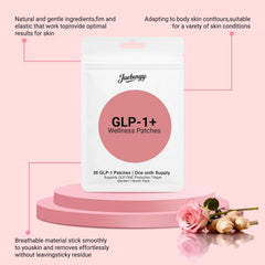 Juebingy GLP-1 patches showing easy removal with no residue.