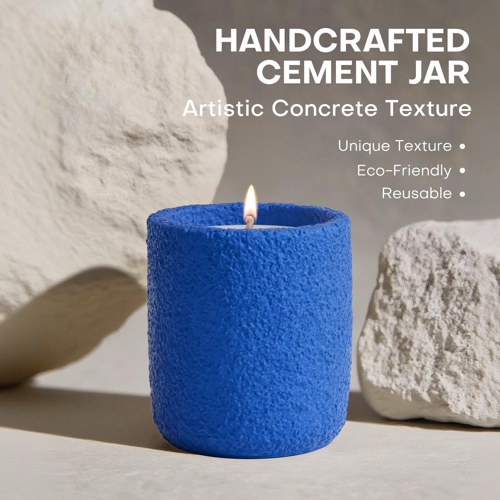 JueOne lead-free wick detail highlights safe, pure fragrance release.