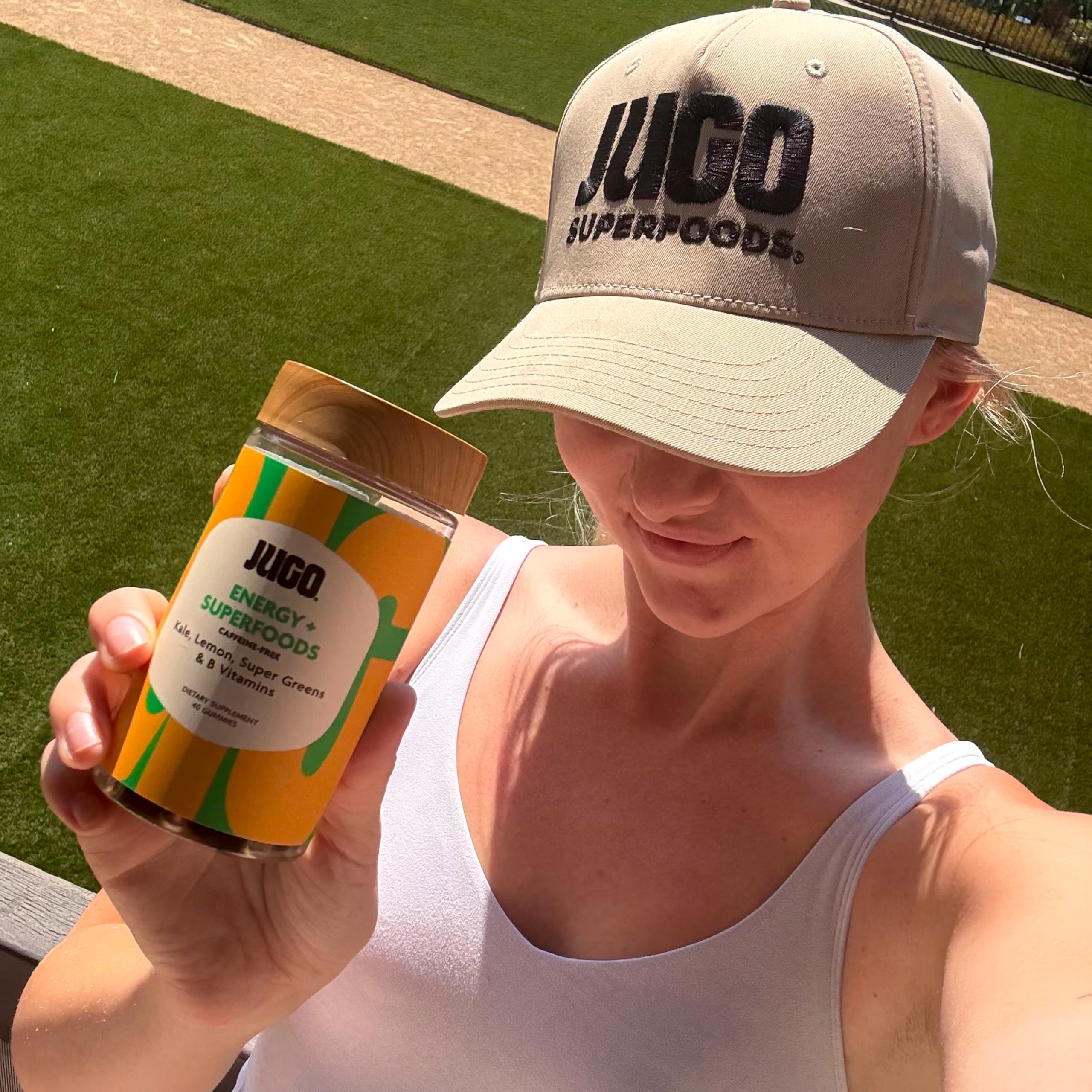 JUGO vegetarian gluten-free gummies emphasize plant-based nutrition