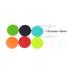 Julie Wang mixed-color refill pads add variety to your diffuser necklace.