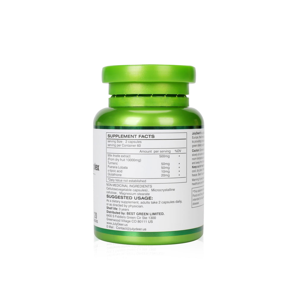 JulyDeer pueraria lobata capsules pack indicates herbal balance support.