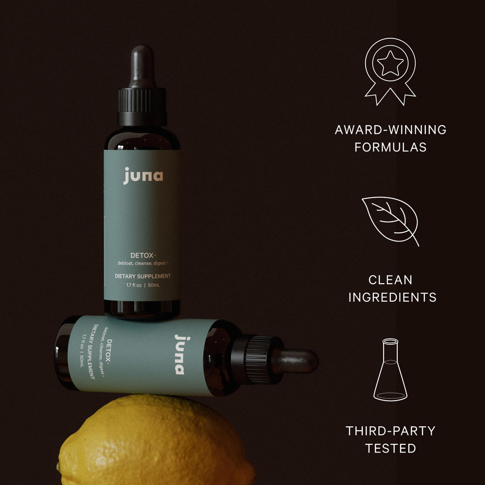 Juna Chlorophyll Drops travel pack ready for on-the-go hydration
