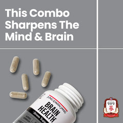 Jung Kwan Jang brain health formula packaging on a desk