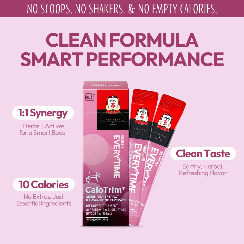 Everytime CaloTrim L-Carnitine tartrate supports endurance
