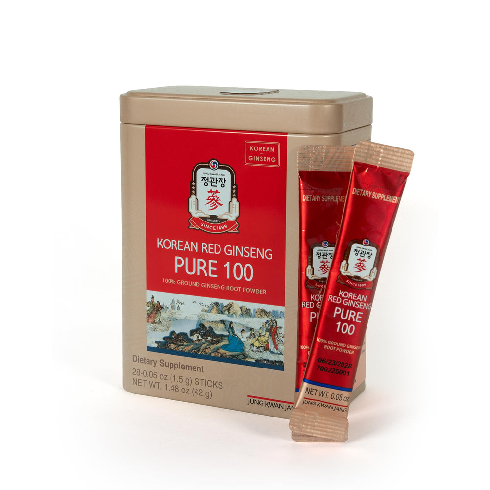 JungKwanJang Korean Red Ginseng powder stick packaging for easy daily use
