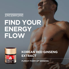 Jung Kwan Jang red ginseng paste on spoon for easy daily servings