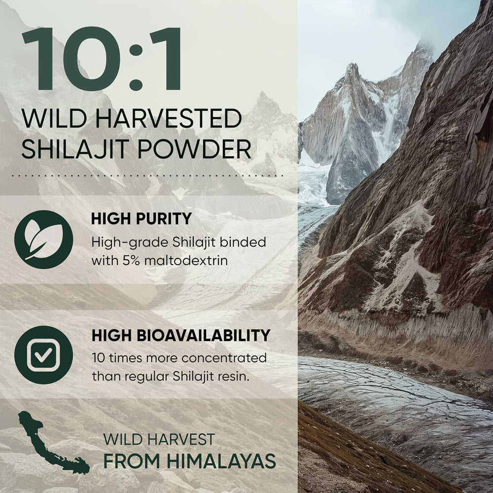 Cup of warm Shilajit tea prepared with Jungle Powders powder for vitality.