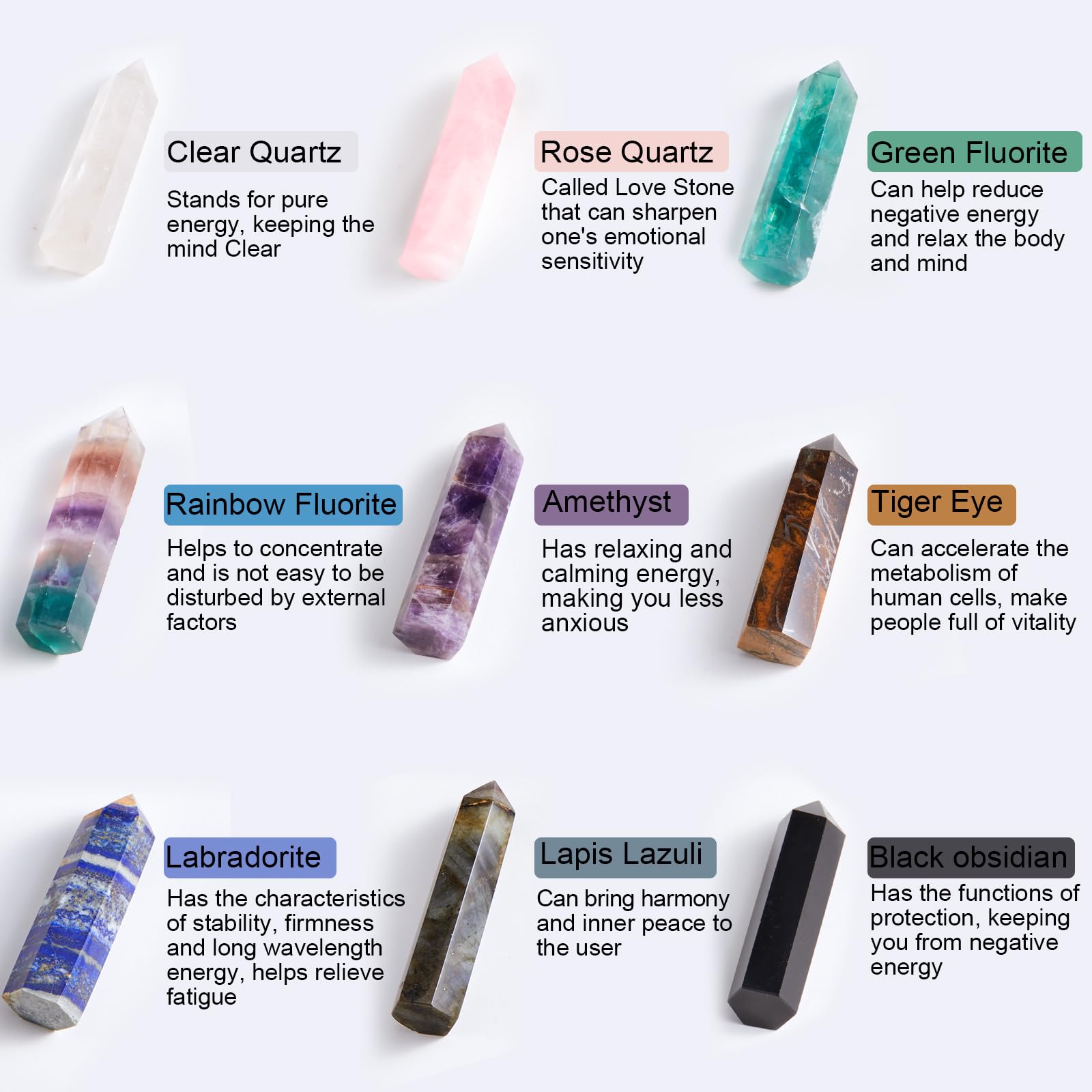 Junkin healing crystal wand in rose quartz for heart-opening energy