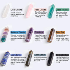 Junkin healing crystal wand in rose quartz for heart-opening energy