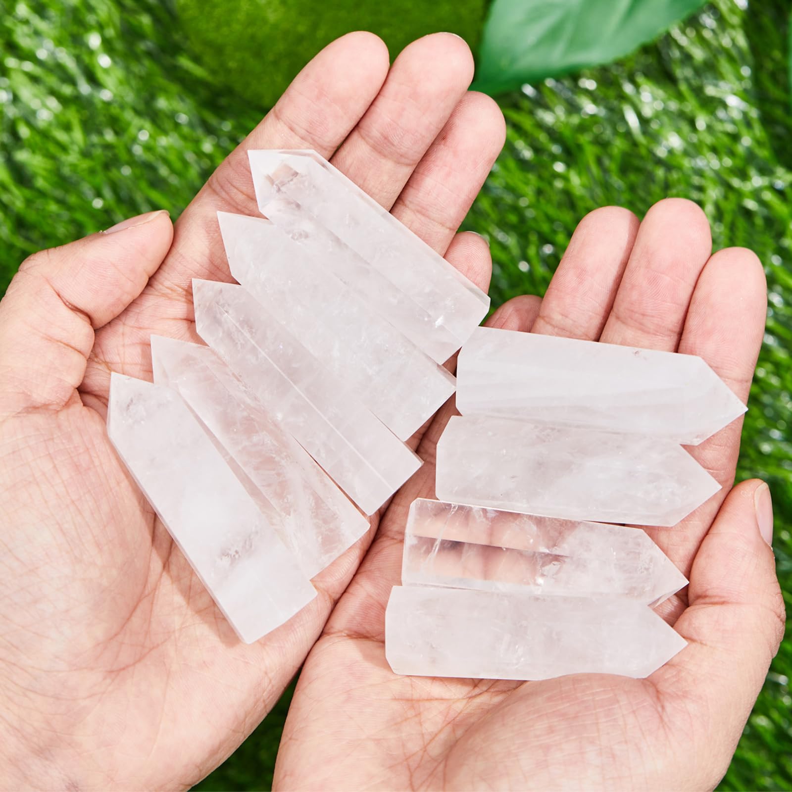Junkin healing crystal wand rose quartz for loving vibes