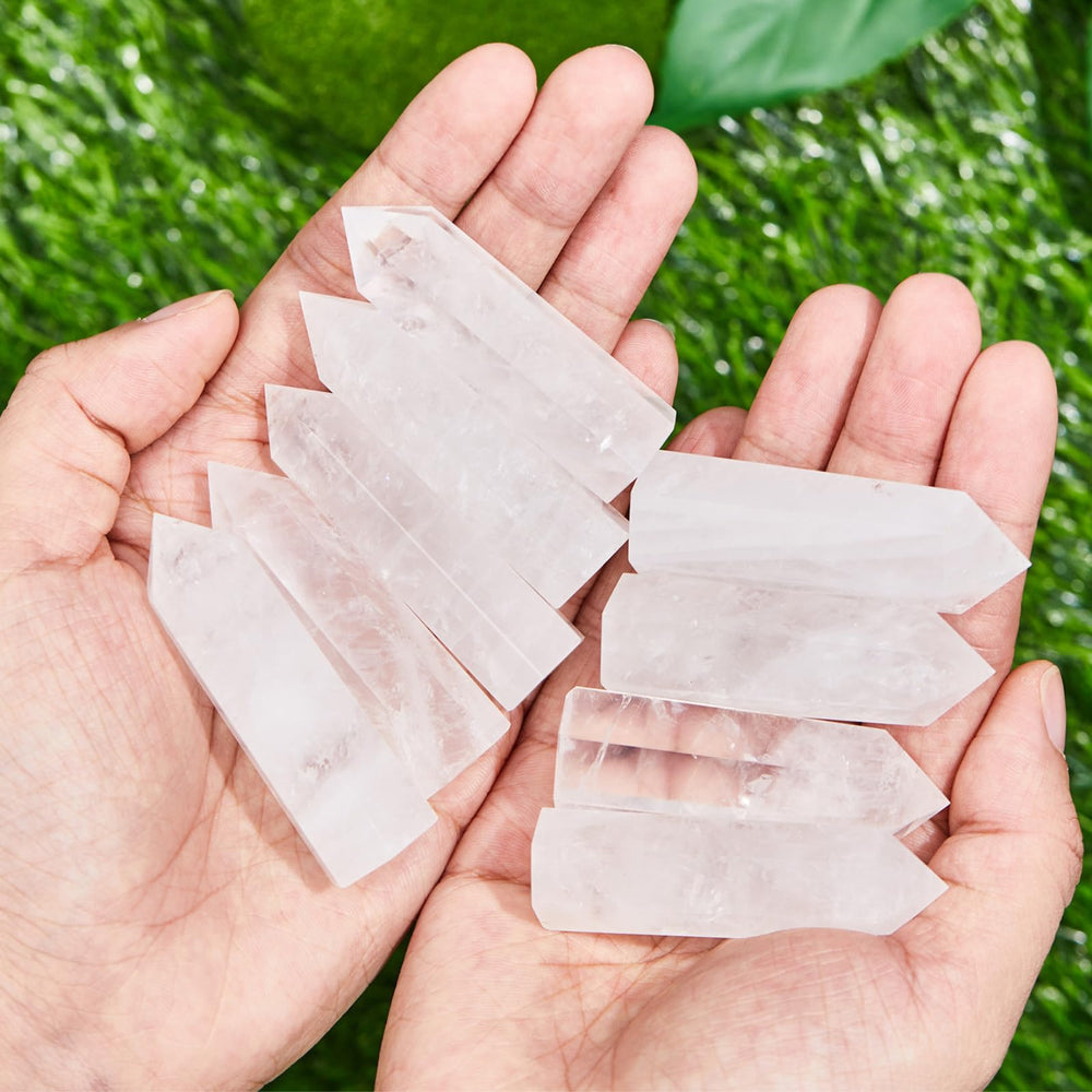 Junkin healing crystal wand rose quartz for loving vibes