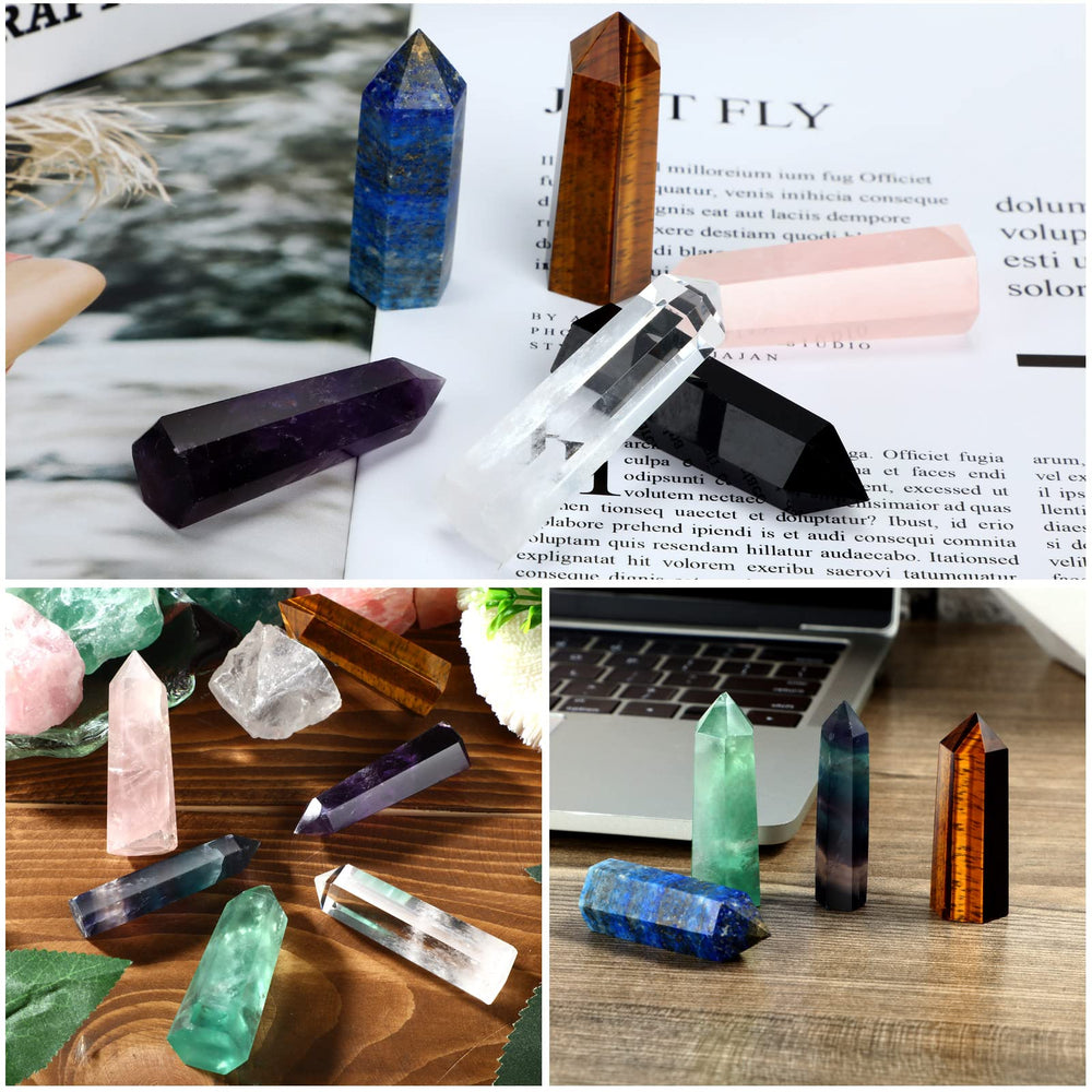 Junkin obsidian wand provides protective energy for spaces.