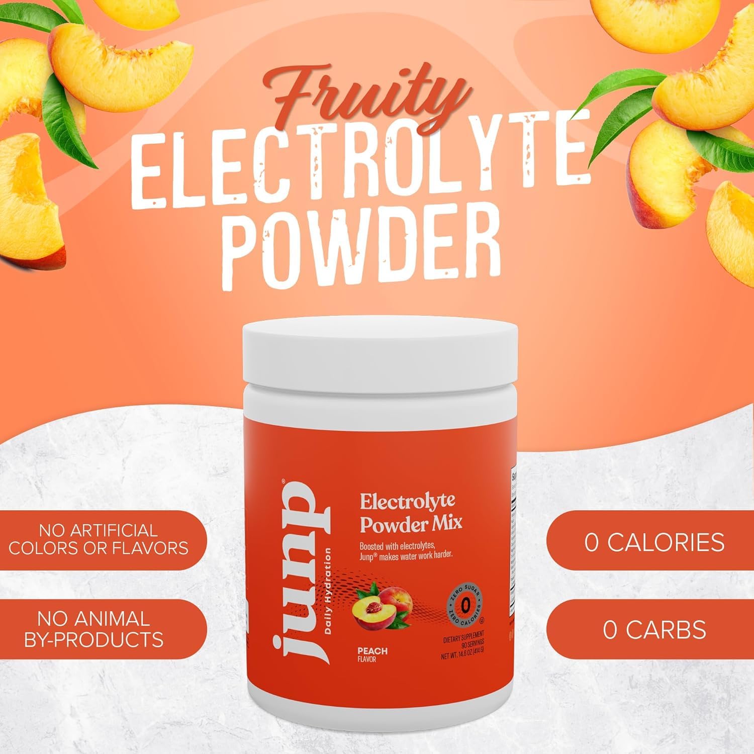 Zero sugar JUNP electrolyte mix supporting keto-friendly hydration