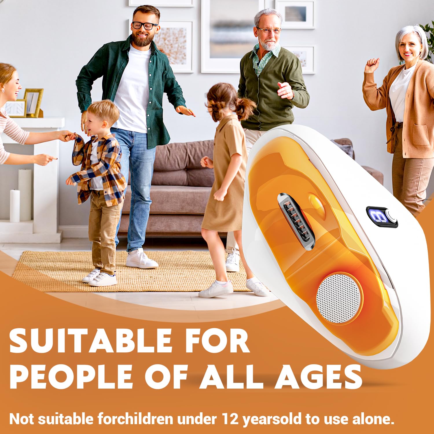 JUNZUP clipper with automatic storage for mess-free cleanup