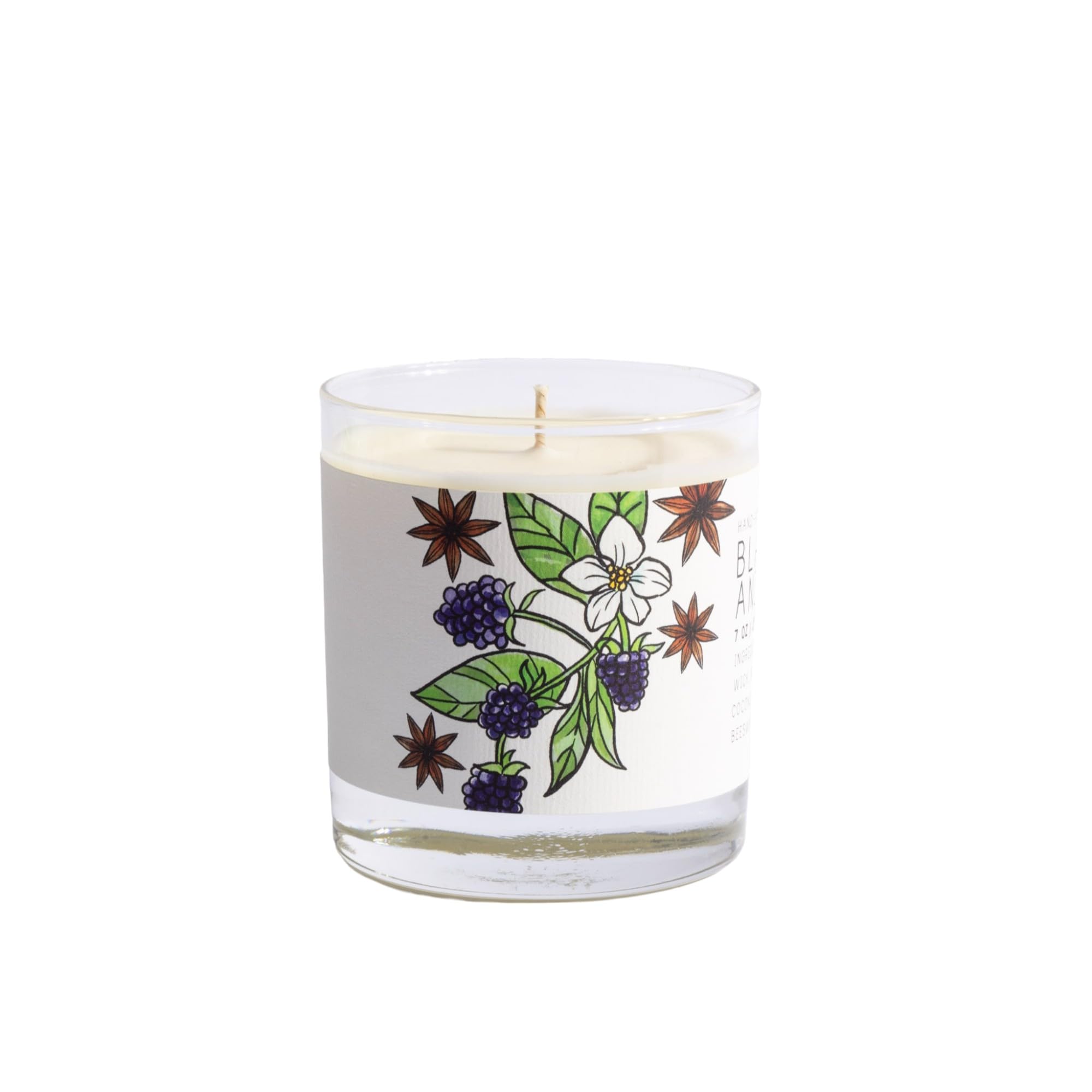 Just Bee Blackberry Anise candle tin offering portable aroma for travel or gifting