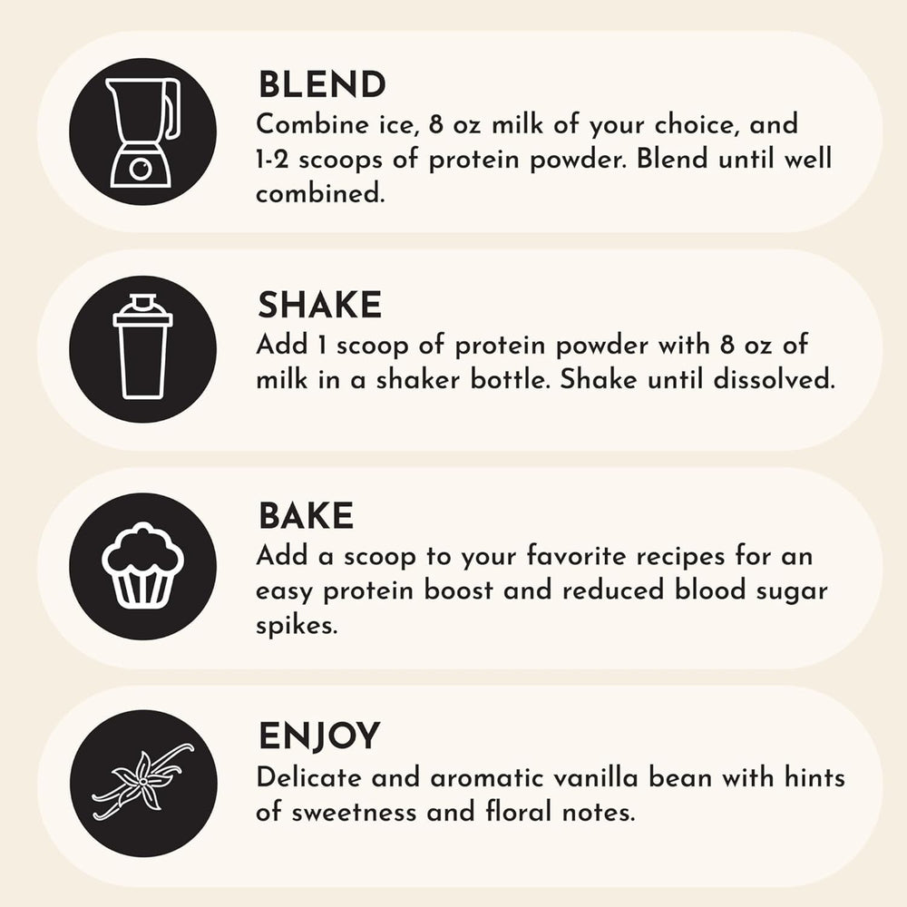 Just Ingrediants chia seed protein powder close-up, rich in fiber