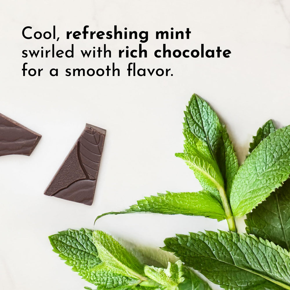 Just Ingredients Mint Chocolate Protein Powder in yogurt for a breakfast boost