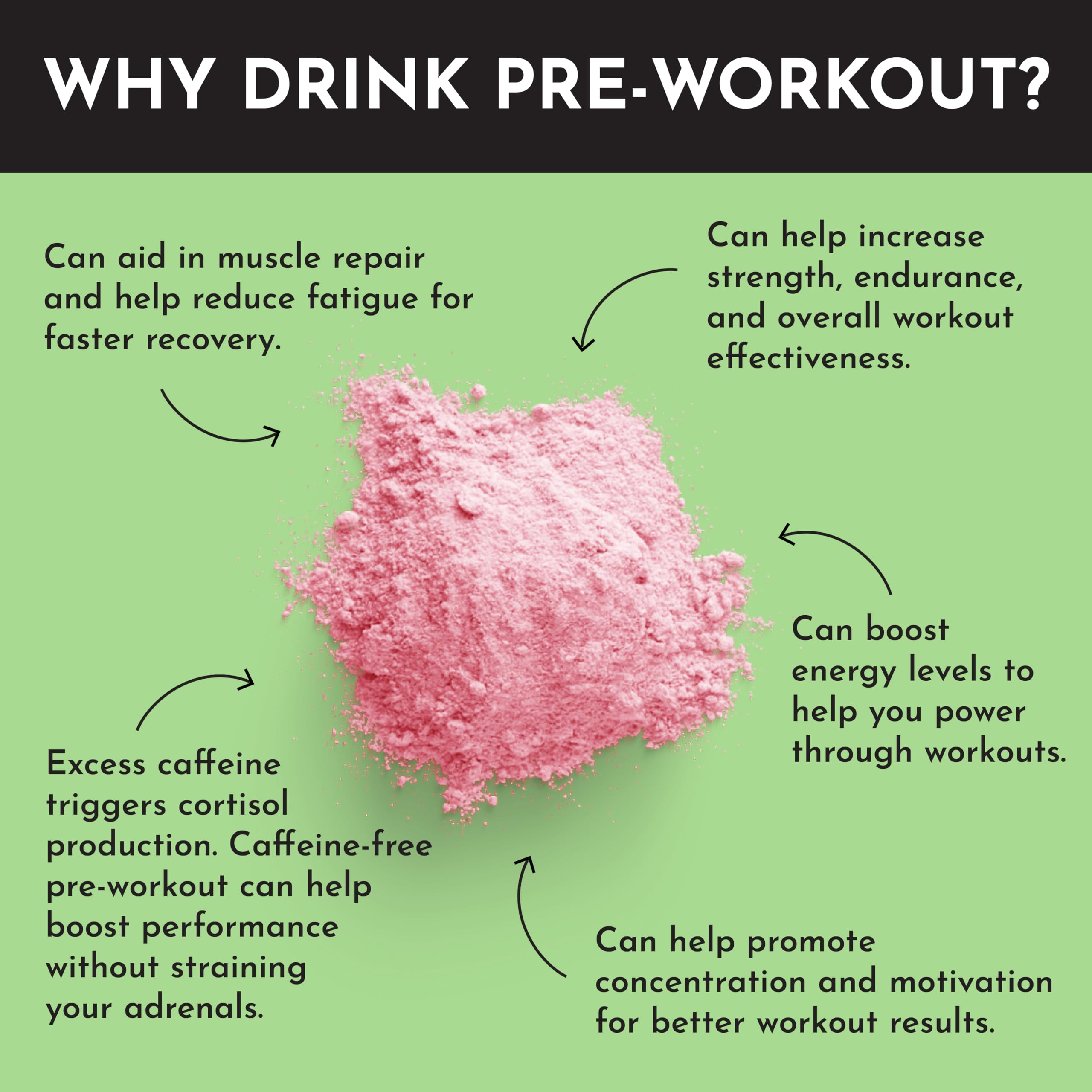 JUST INGREDIENTS strawberry lemonade flavor powder demonstrates clean, sugar-free taste.