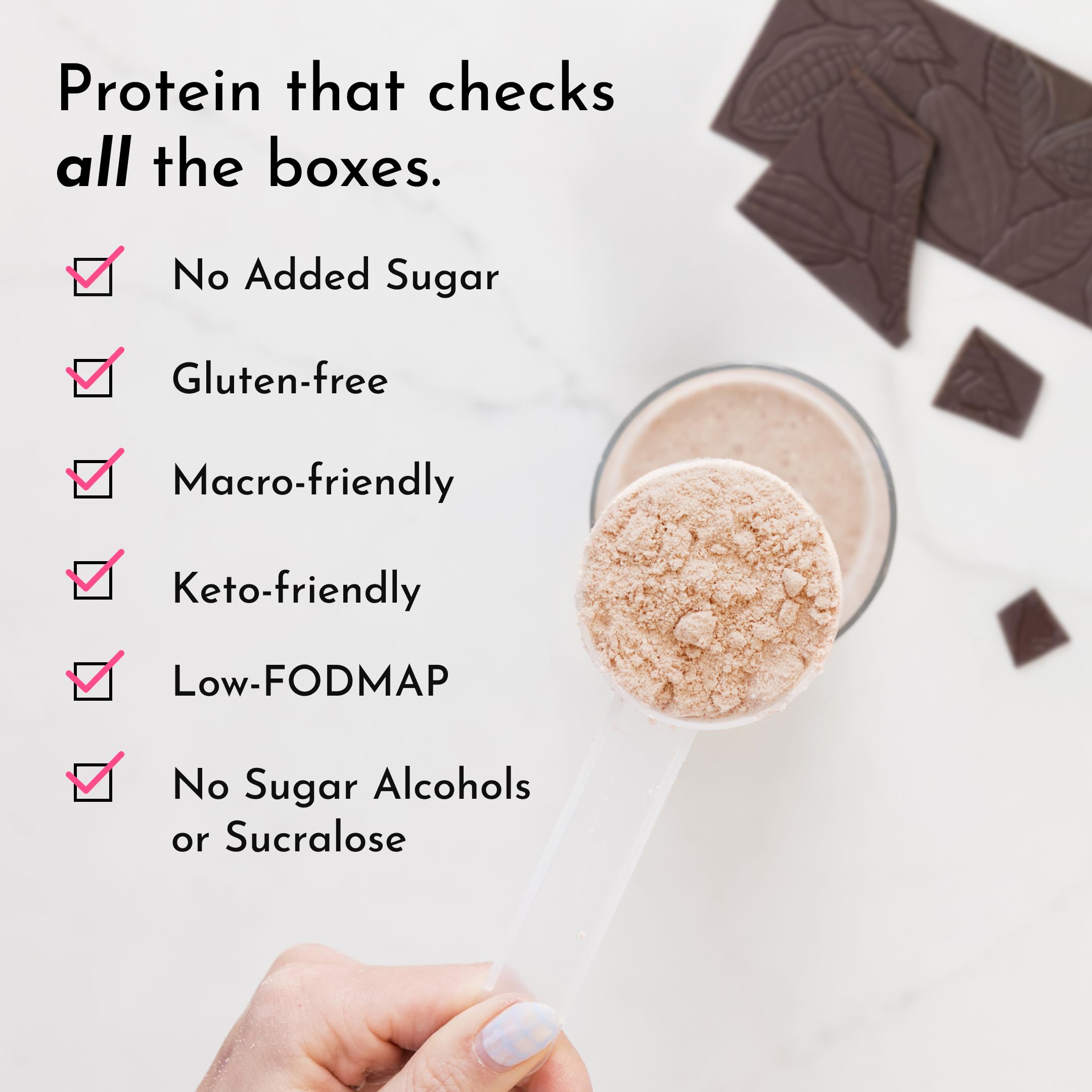 JUST INGREDIENTS third-party tested seal assures purity and accurate labeling.