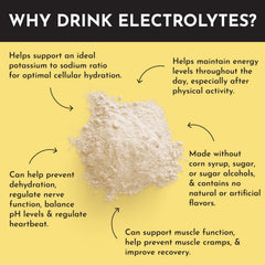 Just Ingredients Tropical Paradise Electrolytes ingredients label close-up demonstrating clean ingredients