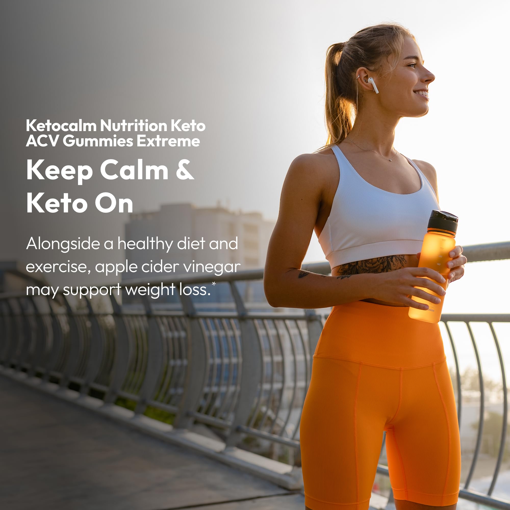 Justified Ketocalm Gummies con pectina que brindan una textura agradable.
