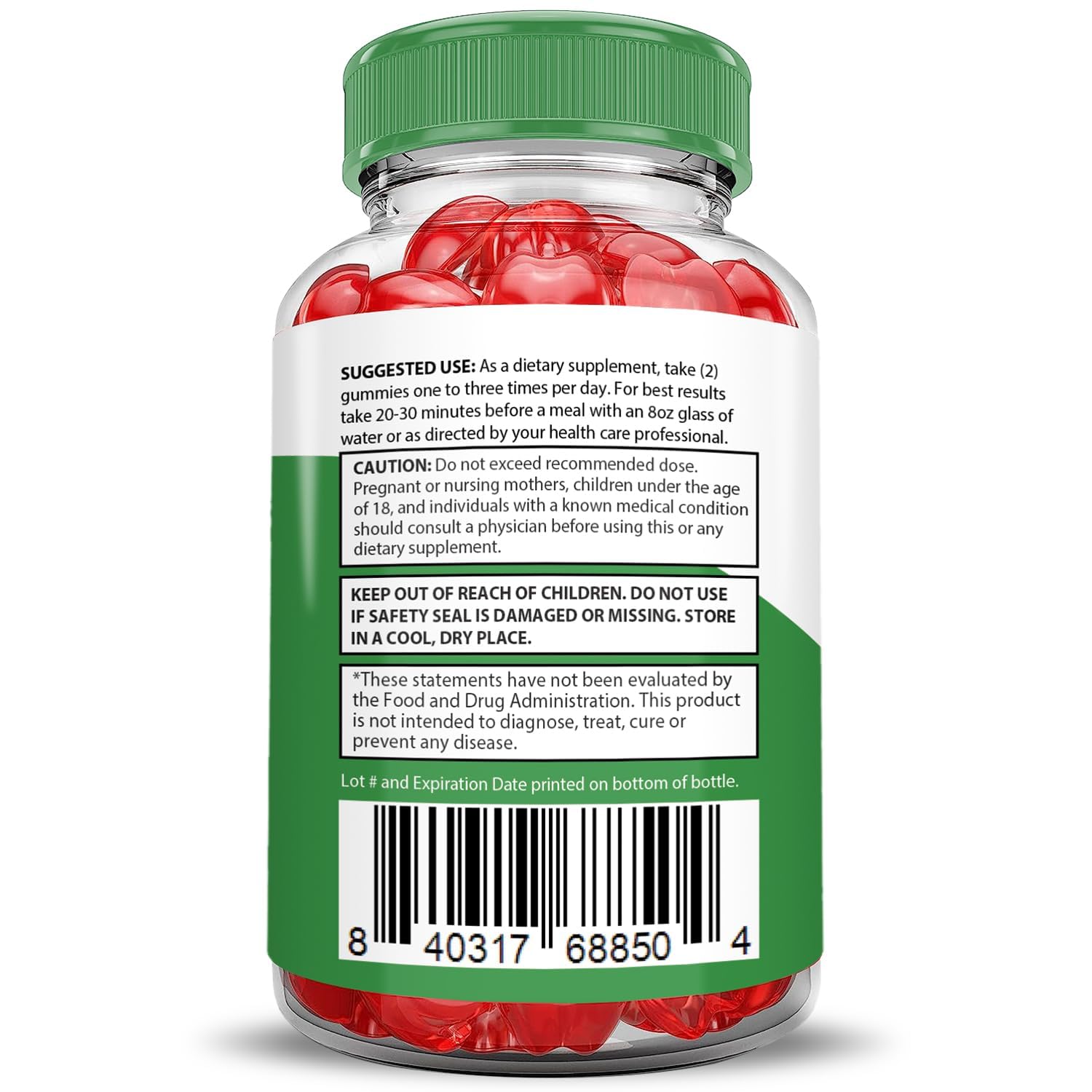 Justified Laboratories Active Keto ACV Gummies nutrition facts emphasize vegan, non-GMO, gluten-free