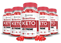 Justified Laboratories Boostline Keto ACV Gummies bottle for daily convenience and flavor.
