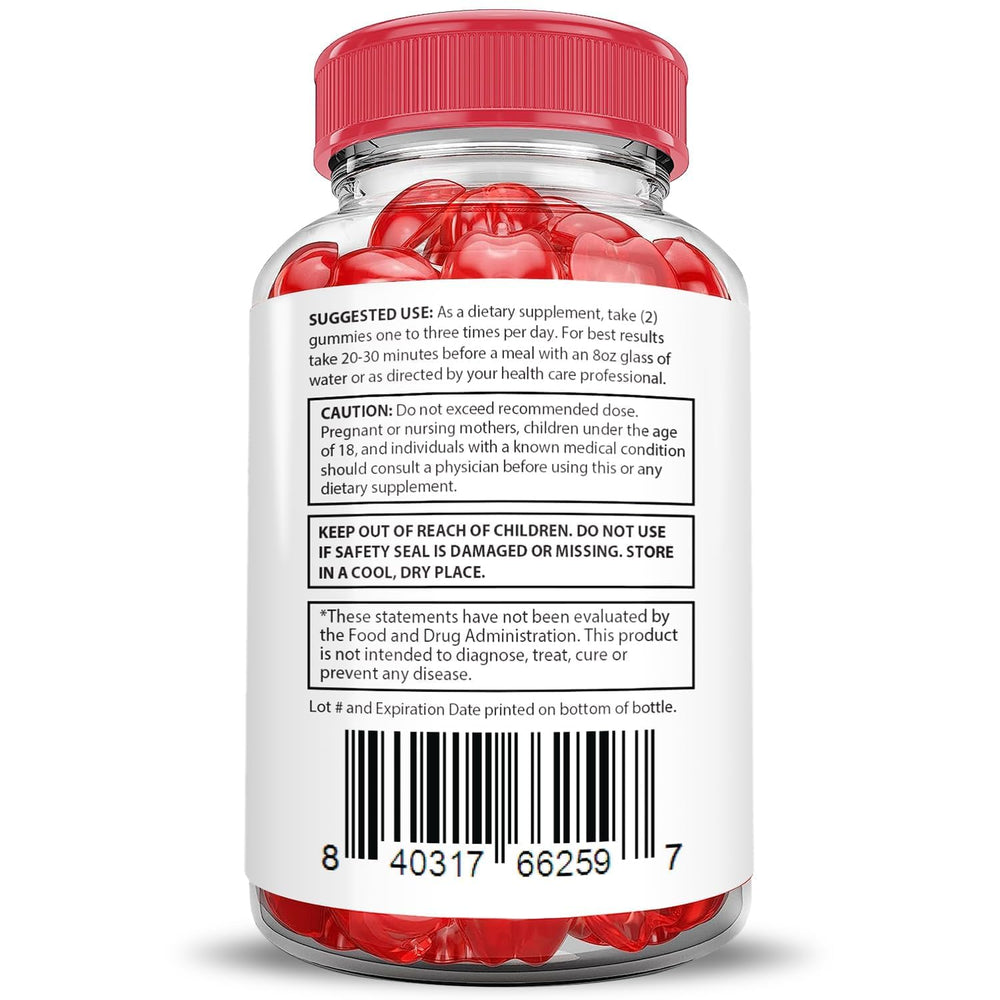 Justified Laboratories Destiny Keto ACV Gummies Extreme vegan, gluten-free composition for plant-based diets.