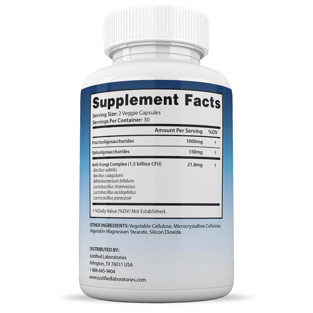 Justified Laboratories Fungus Defend packaging in compact box