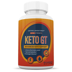 Keto GT bottle dosage information and capsule count