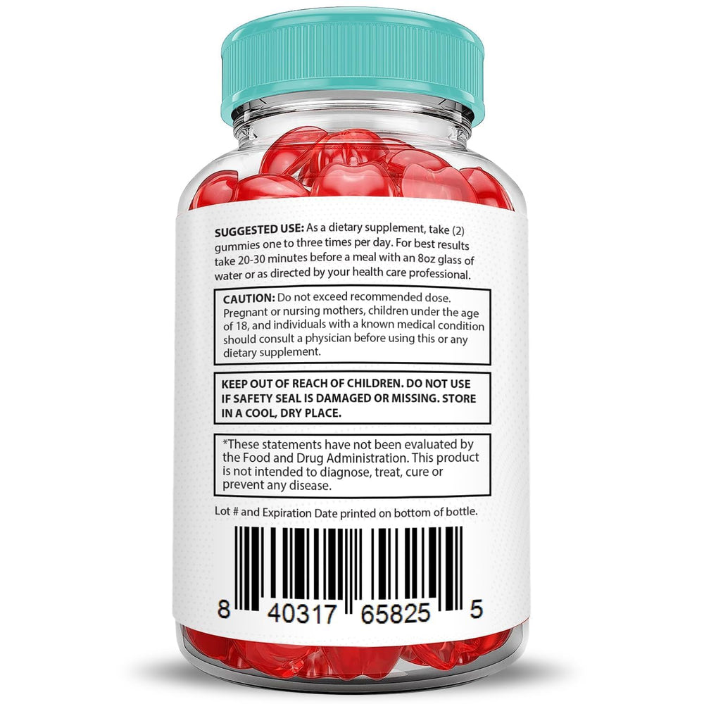 Justified Laboratories Ketosophy gummies with pomegranate flavor note.