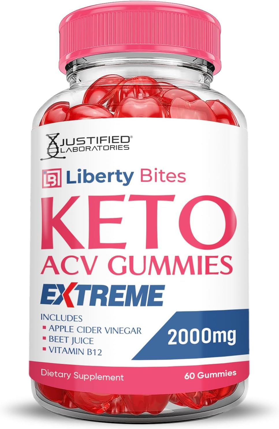 Gummy packaging emphasizes 2000mg ACV per serving for daily routine.