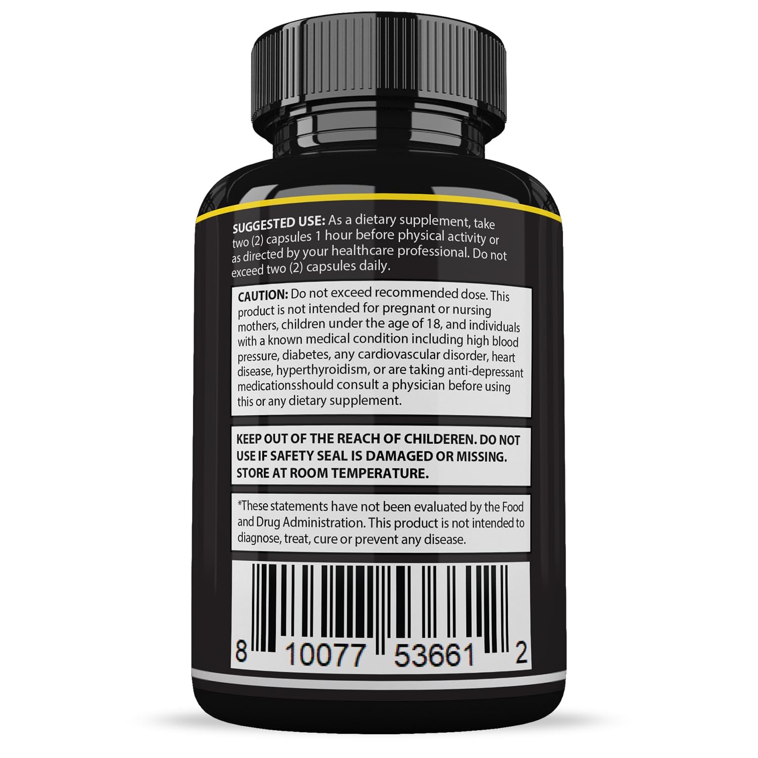 Justified Laboratories Maasalong packaging top-view for on-shelf appeal.
