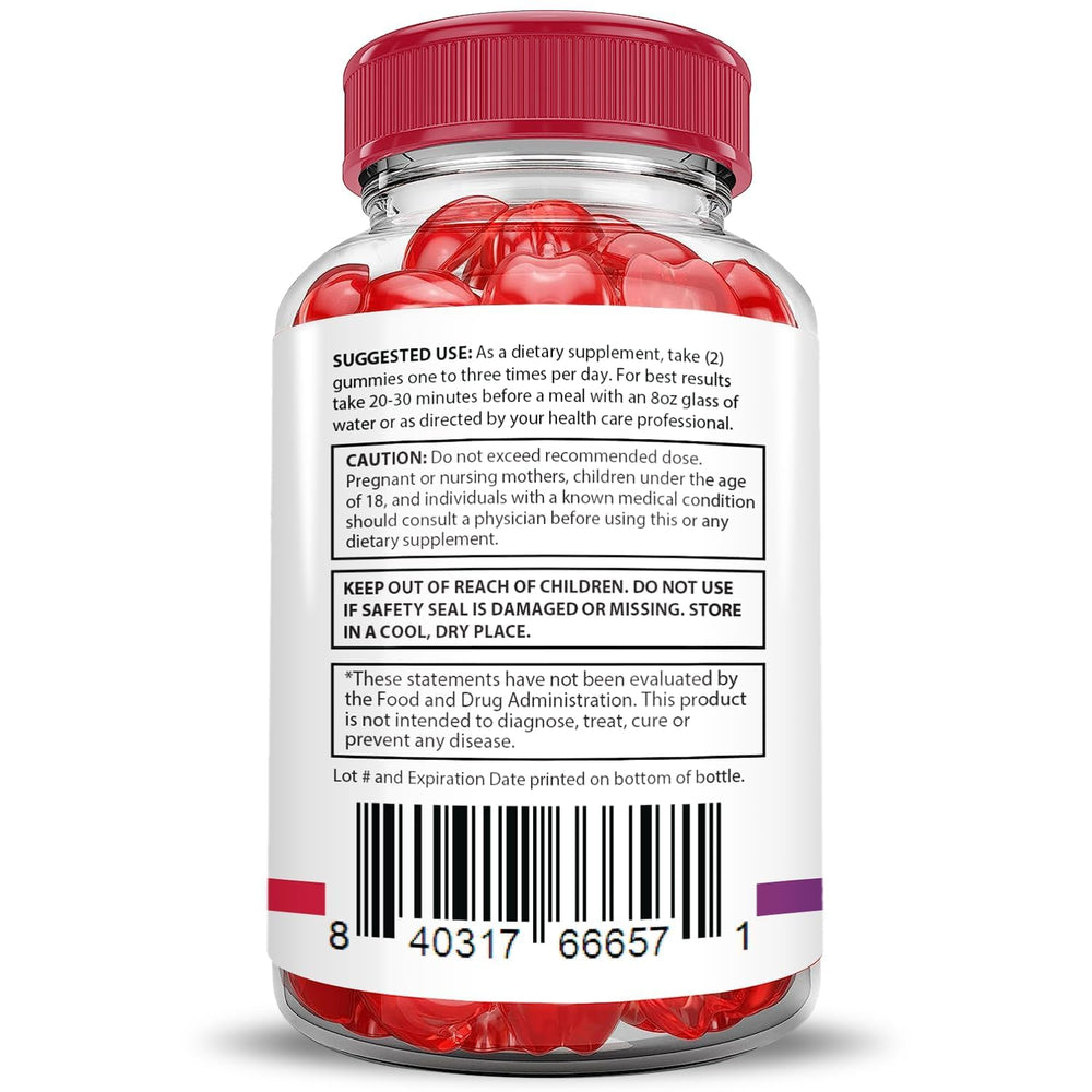 Justified Laboratories Premier Keto ACV Gummies label detail shows vegan and non-GMO
