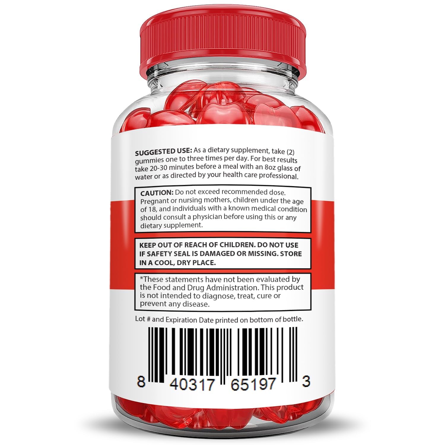 Justified Laboratories Rapid Lean Keto ACV Gummies with beet and pomegranate visuals