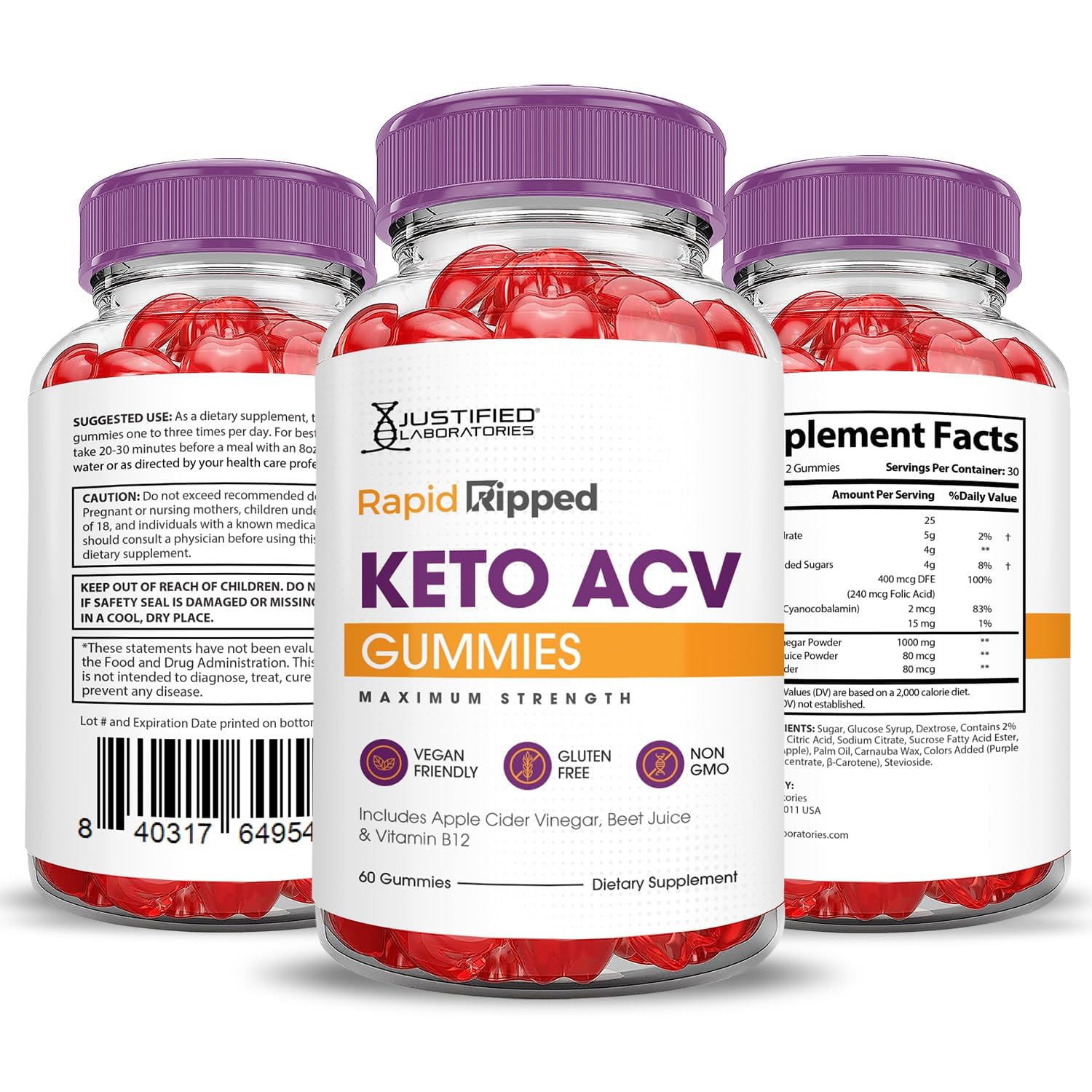 Justified Laboratories ACV gummies enjoyed as a quick daily treat