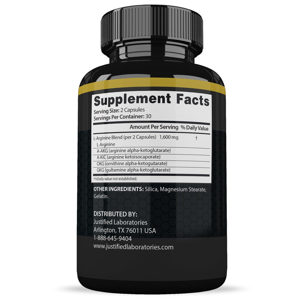 Close-up of Justified Laboratories Vigor Now Max 1600MG gummies showcasing texture